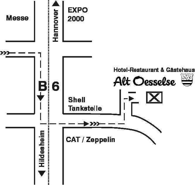 Hotel Alt Oesselse 사르쉬테드 외부 사진